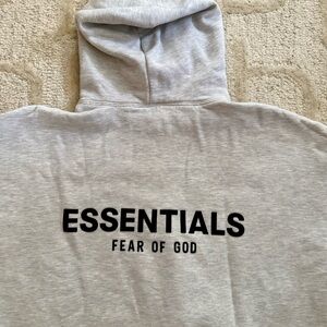 Essentials Fear of God Hoodie - Black Label - small, authentic, unworn